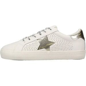 Vintage Havana Gadol Perforated Lace Up Sneakers for Women's, Gold Multi, Size 6